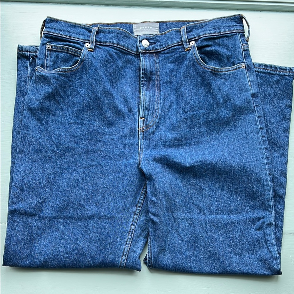 Everlane Way-High Long 33L (Vintage Indigo) - Picture 3 of 5